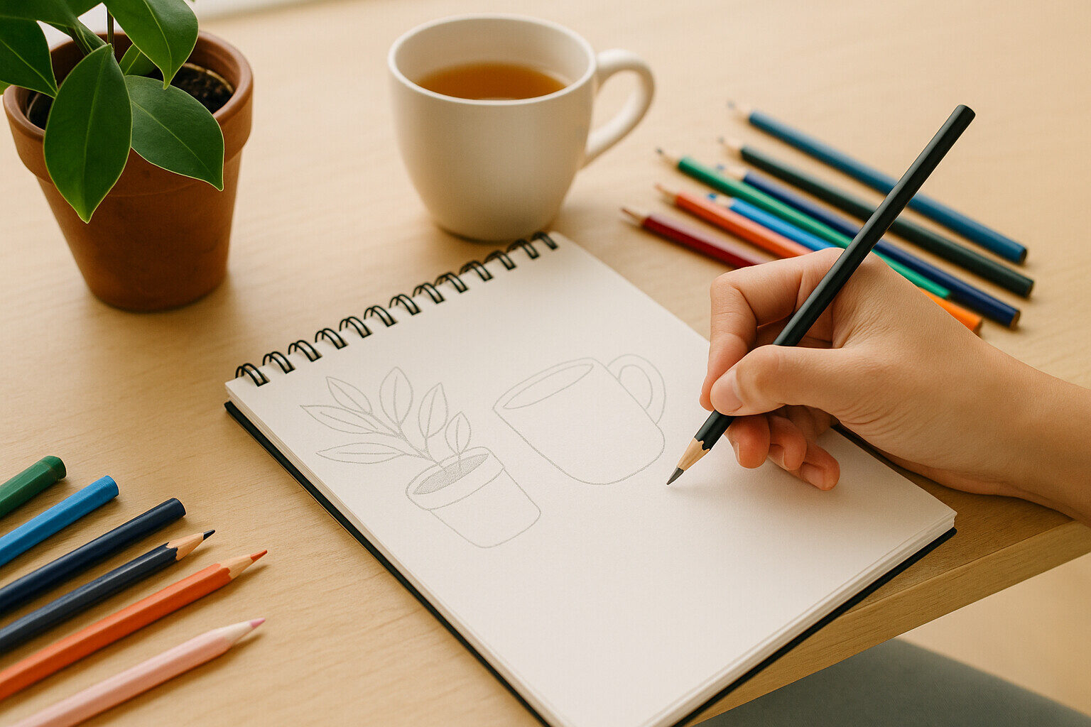 draw what's in front of you