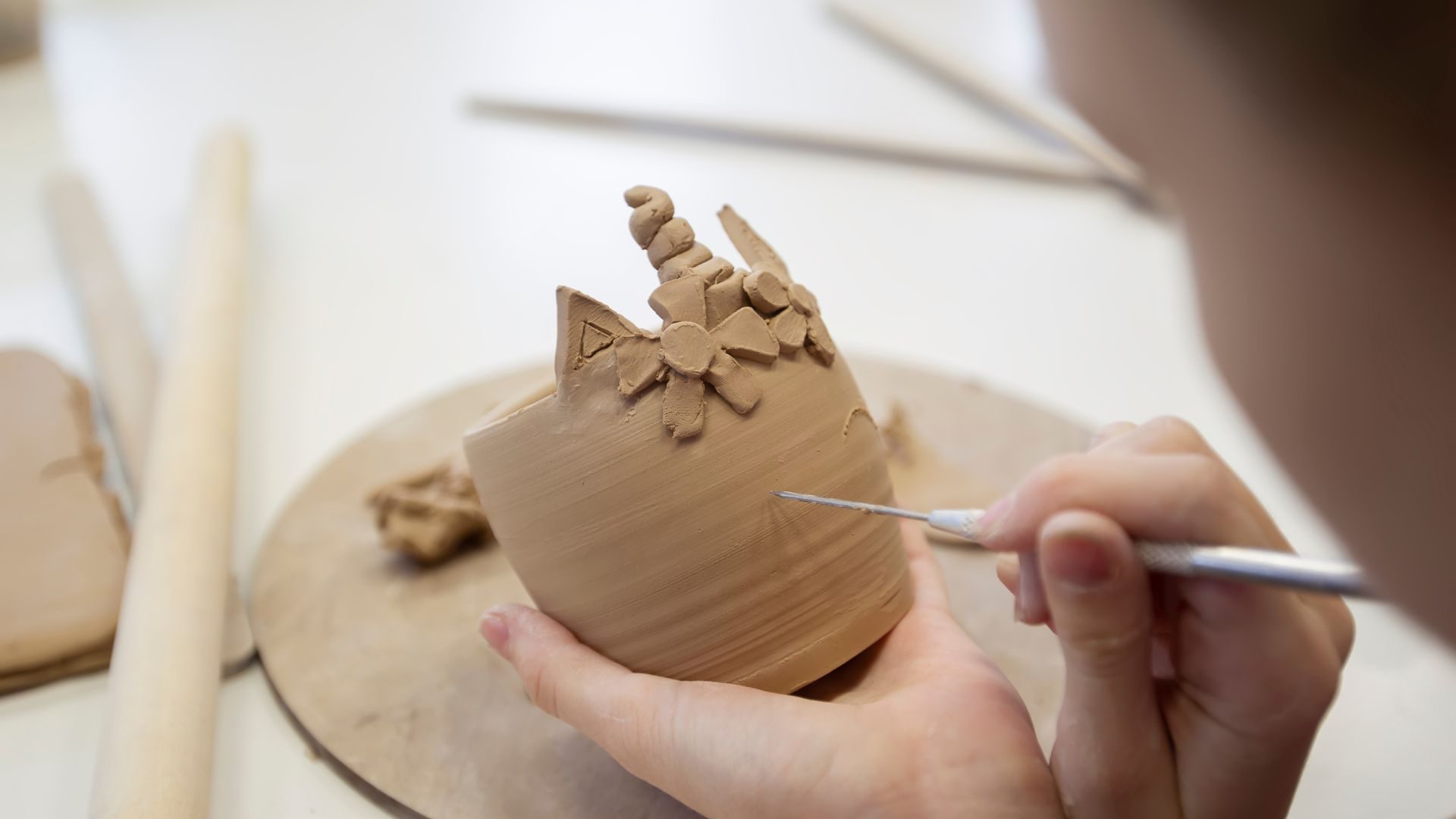 air dry clay photo 